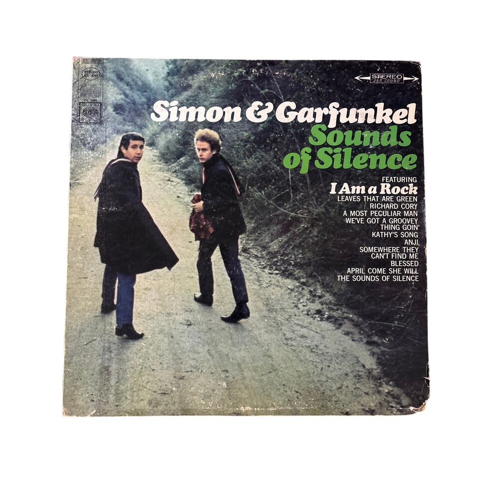 Simon & Garfunkel Sounds Of Silence 1967 Columbia 360 Stereo Press Folk Rock LP
